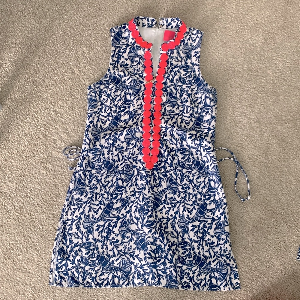 Lilly Pulitzer skort dress with adjustable tie waist